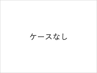 ケース無し